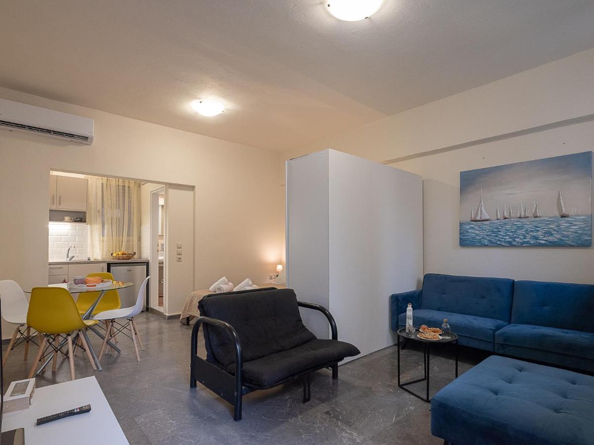 Luxury Apts Heraklion Center Exteriör bild